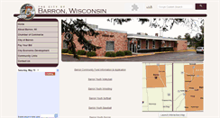 Desktop Screenshot of cityofbarron.com
